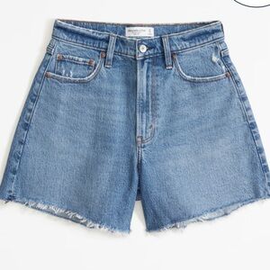 Abercrombie & Fitch Curve Love Dad Shorts size 28/6